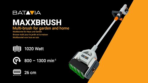 Batavia MAXXBRUSH - multi-brush for house and garden