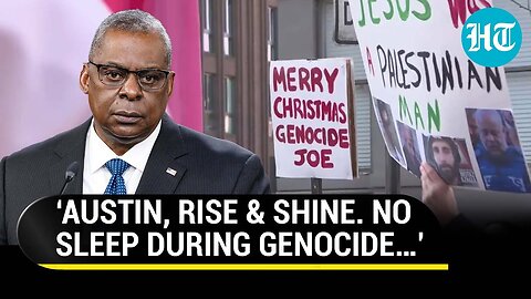 Biden Officials Face Pro-Palestine Protests Outside Their Homes On X-Mas; ‘Rise & Shine…’ | Watch