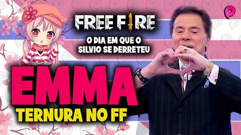 Free Fire - Silvio Santos se emocionou com a Emma