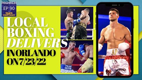 JEOVANNY ESTELA and ADRIAN PINHEIRO remain UNDEFEATED with Impressive TKO VICTORIES in ORLANDO!