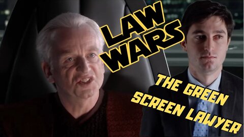 Star Wars' "I am the Senate" but Chancellor Palpatine has a Lawyer | Green Screen Lawyer Ep. 1