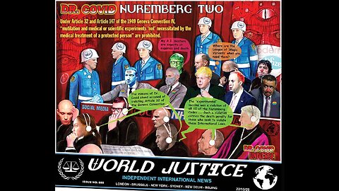 Nuremberg 2.0 News Aug5-11 ft Casedemic 2.0, Leprosy Hoax & Biden VAX Mandate (NurembergTrials.net)