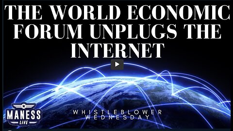 The World Economic Forum Unplugs The Internet And DOJ Obstructs Justice | The Rob Maness Show EP 210