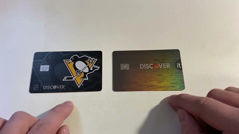 Discover It Card Custom Pittsburgh Penguins NHL Card Overview