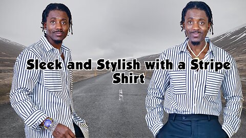 Creating Stylish Silhouettes with a Stripe Shirt