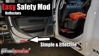 Simple Safety MOD (Reflectors in the Door) | AnthonyJ350
