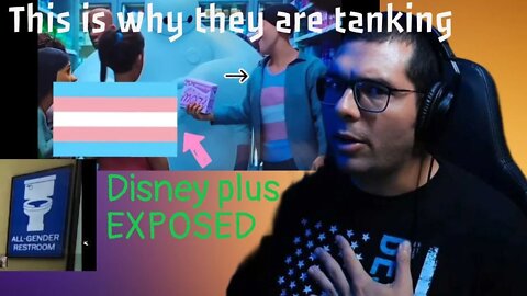 Disney plus EXPOSED! Trans man and all gender bathrooms. They can't leave activism out of kid shows.