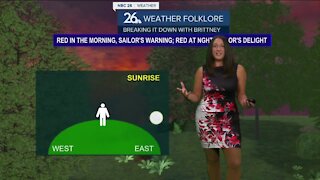 Breaking it Down with Brittney - Red Sky in the Morning, Sailors take Warning Folklore