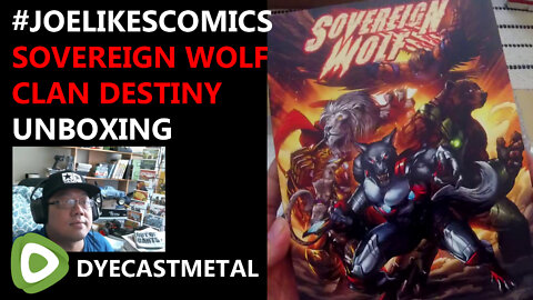 #JoeLikesComics UNBOXING "SOVEREIGN WOLF: Clan Destiny"