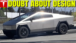Tesla Cybertruck New Sighting Brings Doubt About Design