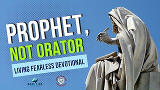 Prophet, Not Orator