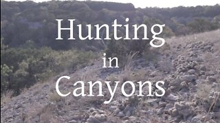 Hunting in Canyons and Ravines