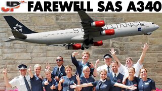 SCANDINAVIAN Retires its last Airbus A340 | We flew her in 2014