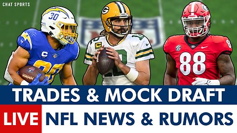 NFL Daily LIVE: Latest On Aaron Rodgers, Lamar Jackson, 2023 NFL Mock Draft & Trade Ideas
