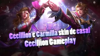 A SKIN do DIA dos NAMORADOS FICOU INCRÍVEL e SORTEIO NO CANAL • CECILION GAMEPLAY | Mobile Legends