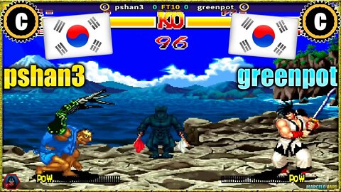 Samurai Shodown (pshan3 Vs. greenpot) [South Korea Vs. South Korea]