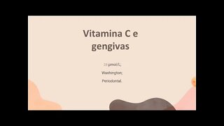 [pt. 2] Se suas gengivas sangram, pode ser sinal de deficiência dessa vitamina