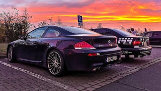 BMW M5 E39 & M6 G-Power 5000km road trip on Autobahn - 20 Min