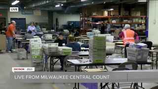 Spring Election: Busy night for election workers in Milwaukee