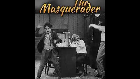 Charlie Chaplin - The Masquerader - Black and White - Silent Film - 1914