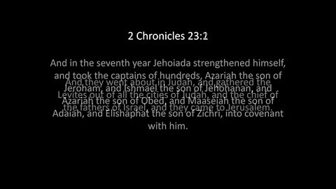 2nd Chronicles Chapter 23