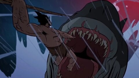 Spear Battles Giant Shark | Primal Season 2 Episode 1 (2022)