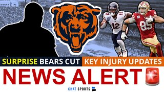 ALERT: Chicago Bears Cut Mike Pennel & Sam Kamara + George Kittle & Velus Jones Injury News