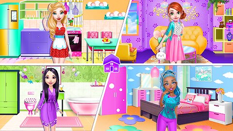 My Doll Dream House - Design and Decorate Bedroom and Kitchen - Game for Android