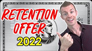 Amex Platinum Retention Offer 2022! (Exactly What I Said)