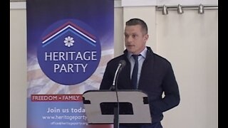 Ben Downton - Being a Candidate - Heritage Party Conference 2022