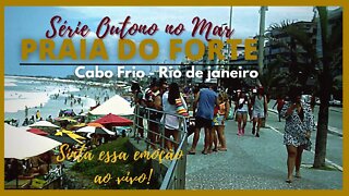 💚💛🌞🔥PRAIA DO FORTE ´- ⛅CABO FRIO - RIO DEJANEIRO - OUTONO