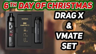 6th day of Christmas VooPoo DRAG X Vmate Limited Edition Holiday Gift Set