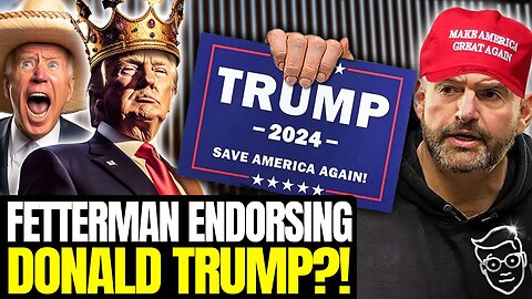 Did John Fetterman Just ENDORSE Trump!? Calls Donald 'The KING' | Internet MELTS-DOWN: 'Fetty BASED?'