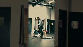 Service Dog in Training learning to heel with a cane.. #dog #dogtraining #dogtrainer