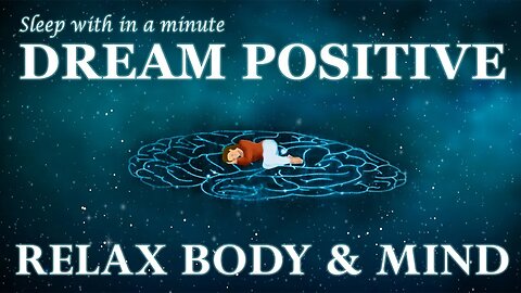 Deep Sleep Music | Sleep With in a Minute & Dream Positive | Cure Insomnia & Anxiety|Good Vibes😴 ♪♪