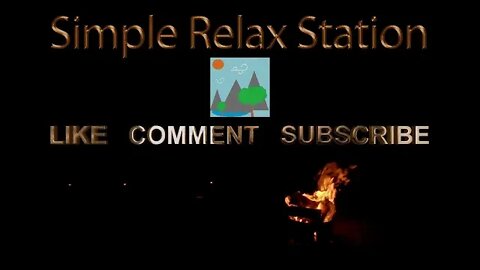 Campfire and Cricket Sounds - fire gets refueled