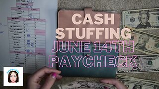 Cash Stuffing June 14 Paycheck #bcl