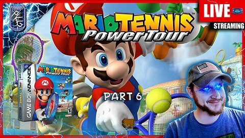 FIRST TIME - Part 6 | Mario Tennis Power Tour | GBA | !Subscribe & Follow!