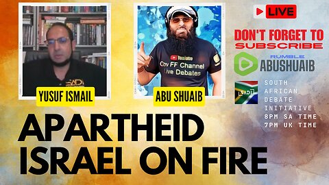 Apartheid Israel on Fire. With Yusuf Ismail & Mohammed abu Shuaib