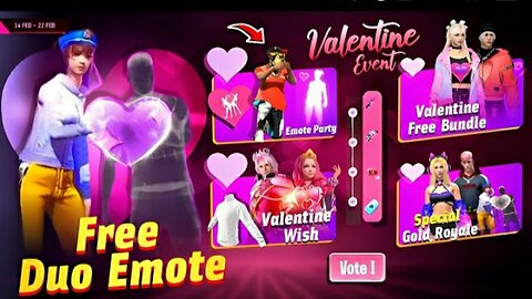 Valentine Event Free Fire 2024 Free Fire New Event