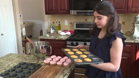 11-year-old Troy girl uses baking to rise to new levels