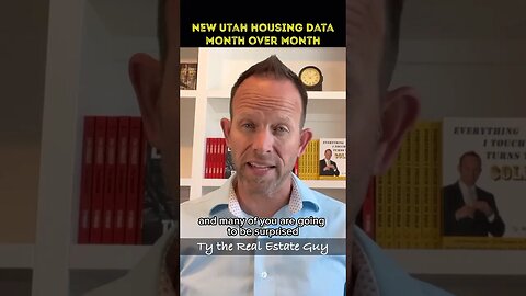 NEW REPORT: Utah Housing DATA 😳 SHOCKING Month over Month Statistics #utahrealestate