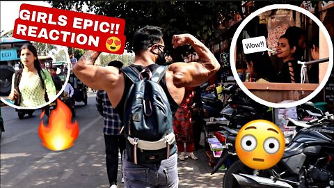 Public Reactions When BODYBUILDER goes shirtless in public 😳😱