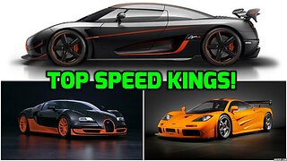 Fastest Cars in the World! | TMI