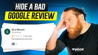 How to Hide Bad Google Reviews Quickly