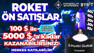 Metaverse Oyunu ile Roket Ön Satışlar Huobi Ön Satış ve Bybit Launchpad Yüksek Kazanç Fırsatları