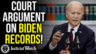 BIG: Court Argument on…BIDEN Records!