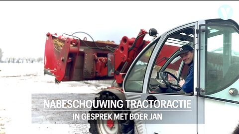 🚜 Update op 8 maart van tractoractie 3 maart 2023 te Brussel met boer Jan.