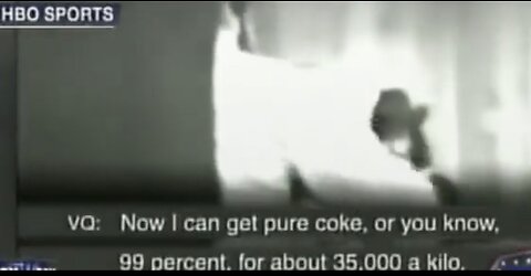 HBO Sports in 1983 obtained a video of Al Sharpton trying to sell 10 kg of cocaine to FBI
