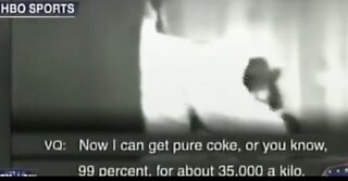HBO Sports in 1983 obtained a video of Al Sharpton trying to sell 10 kg of cocaine to FBI
